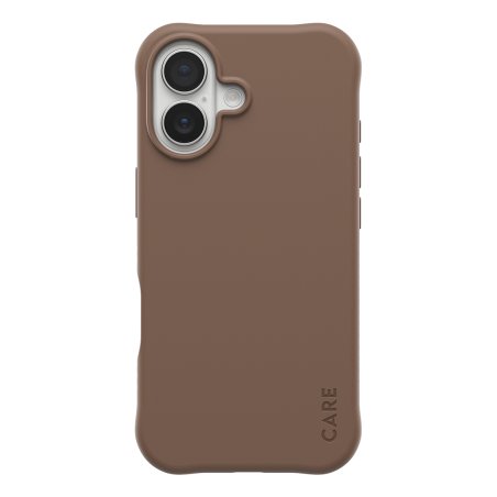 PanzerGlass CARE by Fashionable Case Samba Espresso w. MagSafe iPhone 17 coque de protection pour téléphones