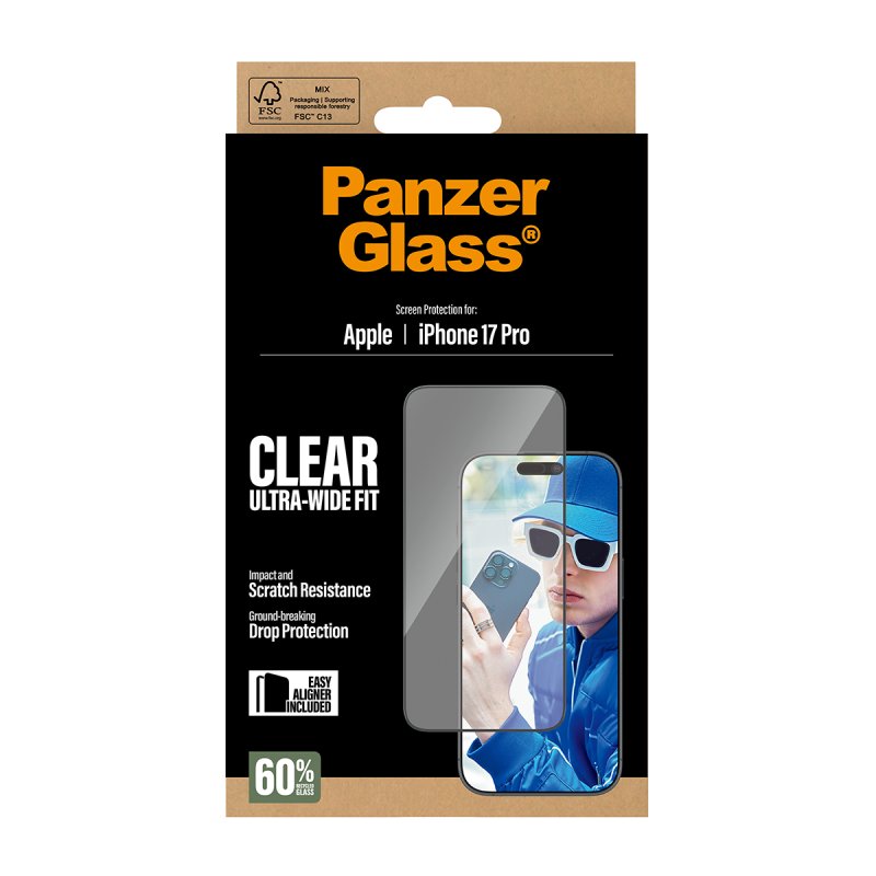 PanzerGlass Schutzglas iPhone 17 Pro UWF