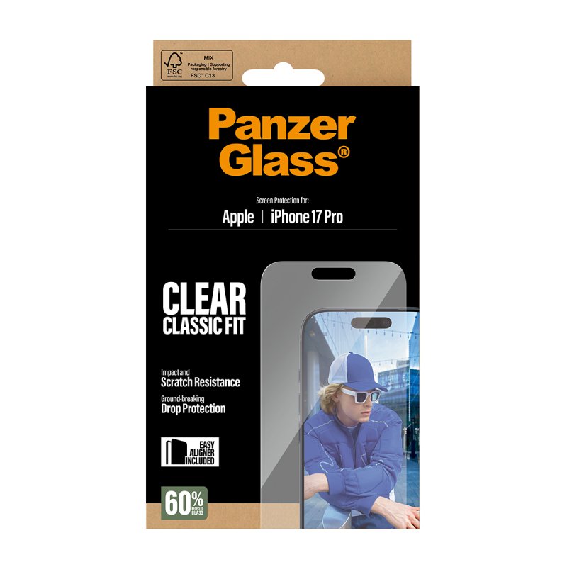 PanzerGlass Schutzglas iPhone 17 Pro CF