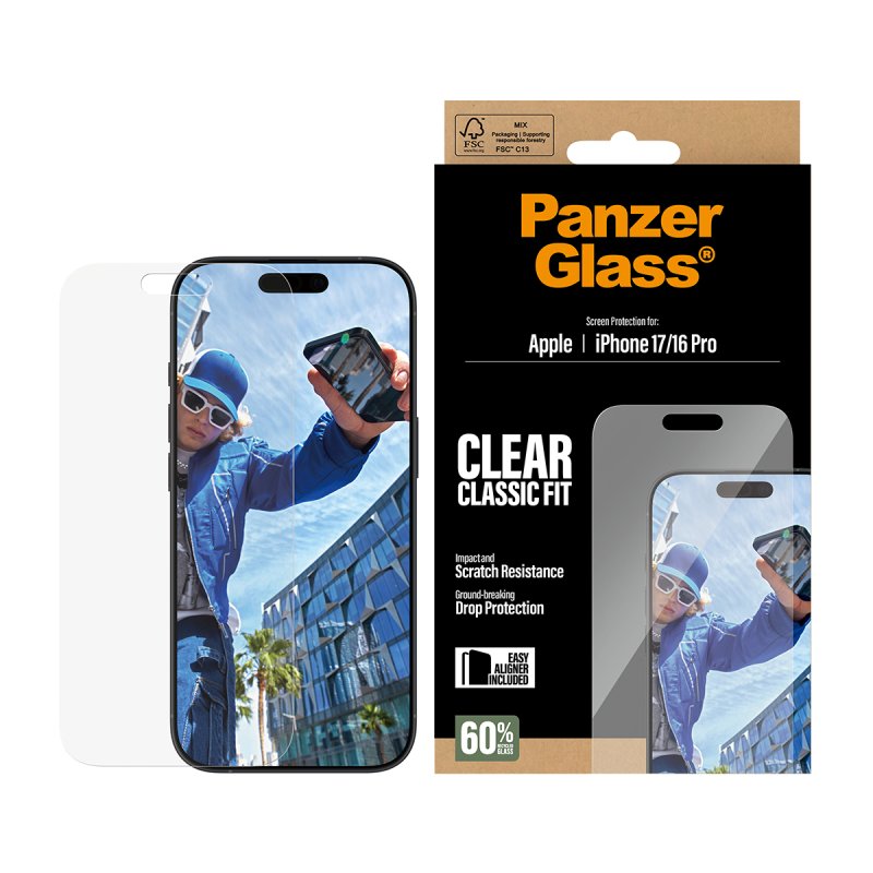 PanzerGlass Schutzglas iPhone 17/16 Pro CF