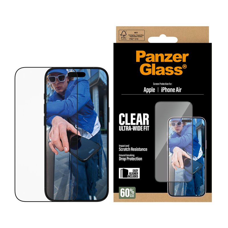 PanzerGlass Schutzglas iPhone Air UWF