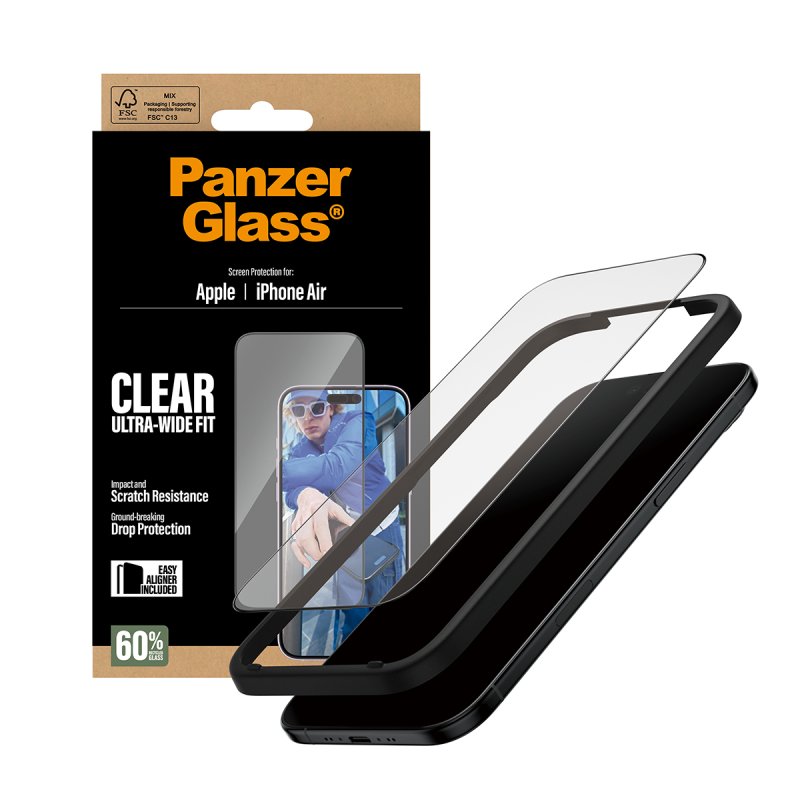 PanzerGlass Schutzglas iPhone Air UWF