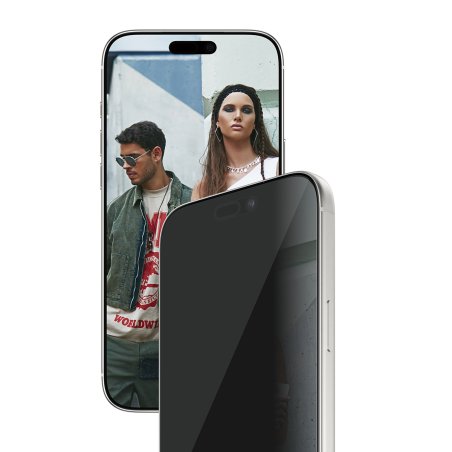 PanzerGlass SAFE. by Privacy Screen Protector iPhone 17 Pro Max | Ultra-Wide Fit w. EasyAligner Protection d'écran