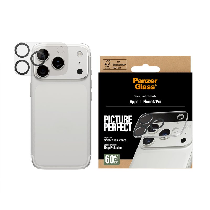 PanzerGlass PicturePerfect Camera Lens Protector iPhone 17 Pro