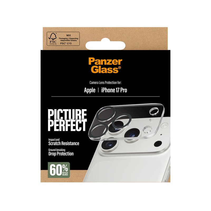 PanzerGlass PicturePerfect Camera Lens Protector iPhone 17 Pro