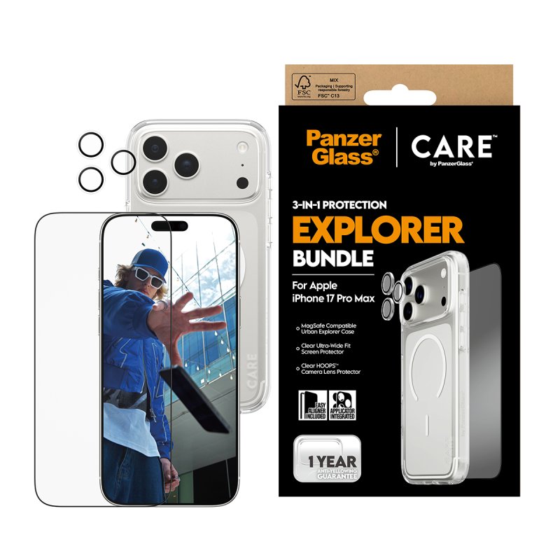 CARE 3-in-1 Flagship Explorer Bundle iPhone 17 Pro Max