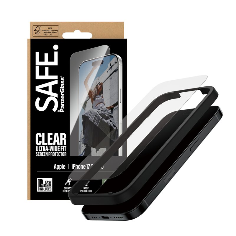SAFE Schutzglas iPhone 17/16 Pro/UWF