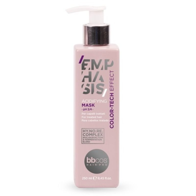 Bbcos Emphasis Colortech Effect Acidifying Mask 250ml Hair Treatment