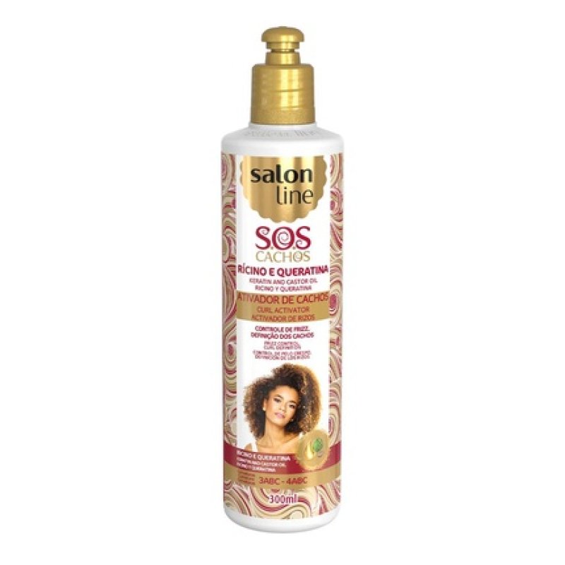 Salon Line Sos Castor Oil And Keratin Activator 300ml