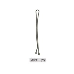 Xanitaliapro Record Life Hair Clips Smooth Black 5cm 20 Pieces