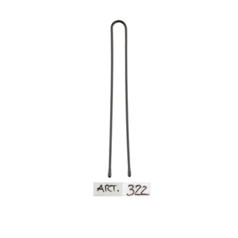 Xanitaliapro Record Life Hairpins Smooth Black 5cm 20 Pieces