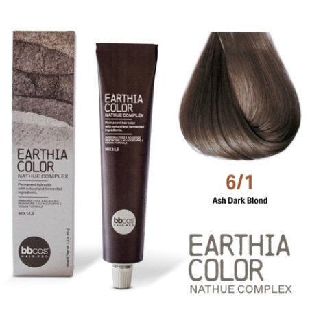 Bbcos Earthia Color Nathue Complex 61 Ash Dark Blond 100ml