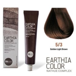 Bbcos Earthia Color Nathue Complex 53 Golden Light Brown 100ml
