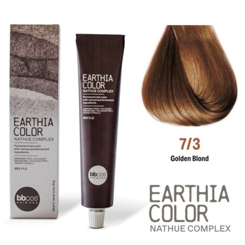 Bbcos Earthia Color Nathue Complex 73 Golden Blond 100ml