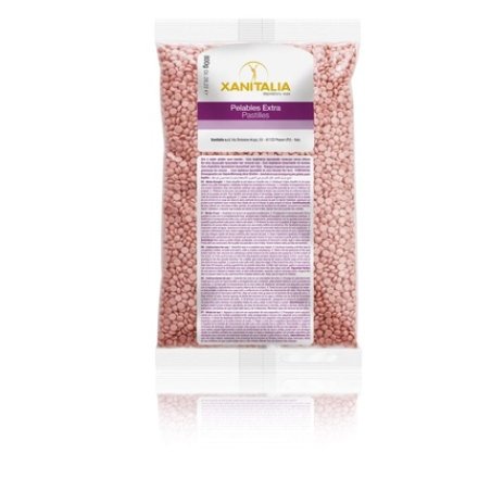 Xanitaliapro Film Wax Pelables Extra Brazilian System Talc Rose 800g Ideal For Effective Hair Removal
