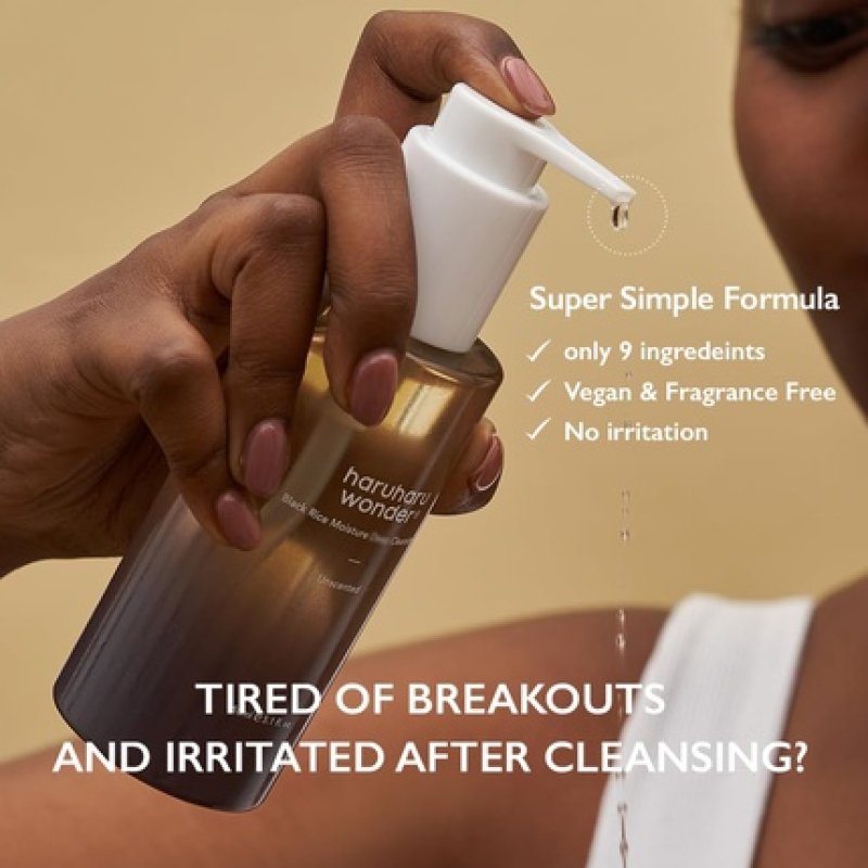 Haruharu Wonder Black Rice Moisture Cleansing Oil Travel Size