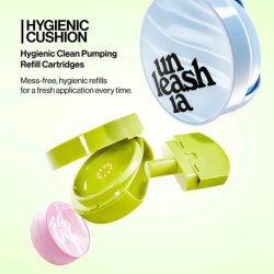 Unleashia Satin Wear Healthygreen Cushion 18c Seashell