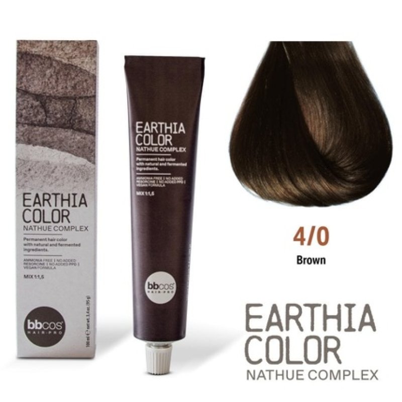 Bbcos Earthia Color Nathue Complex 40 Brown 100ml