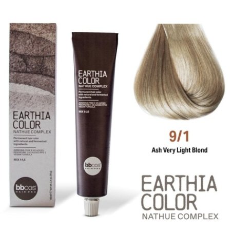 Bbcos Earthia Color Nathue Complex 91 Ash Very Light Blond 100ml