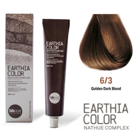 Bbcos Earthia Color Nathue Complex 63 Golden Dark Blond 100ml