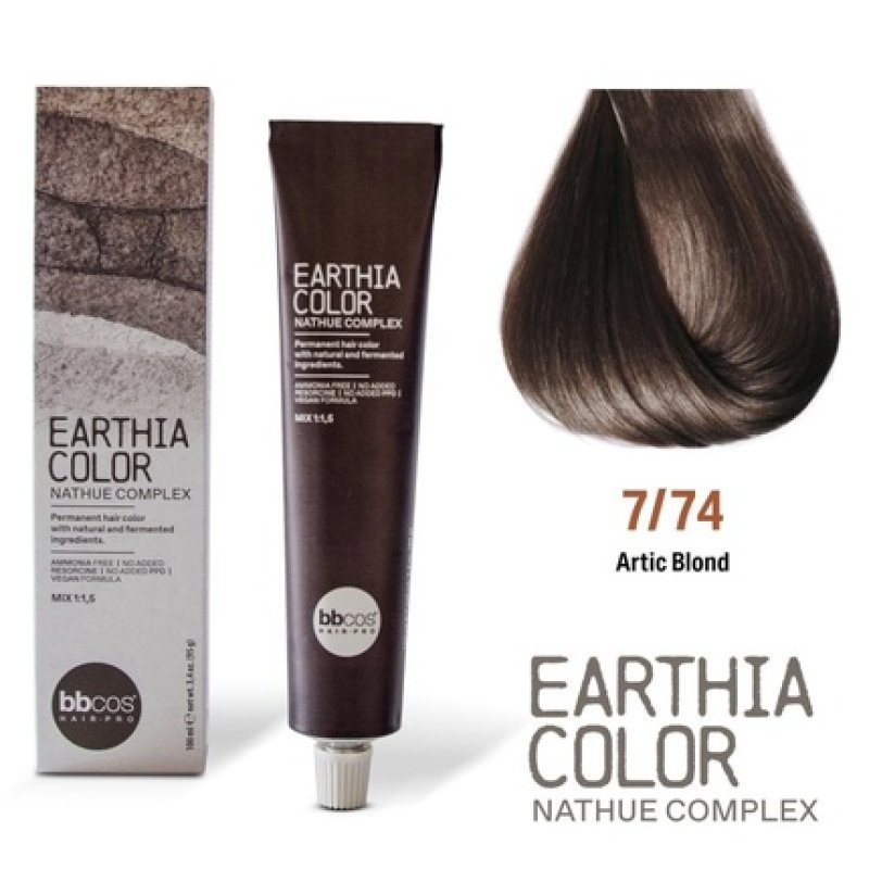 Bbcos Earthia Color Nathue Complex 774 Arctic Blond 100ml