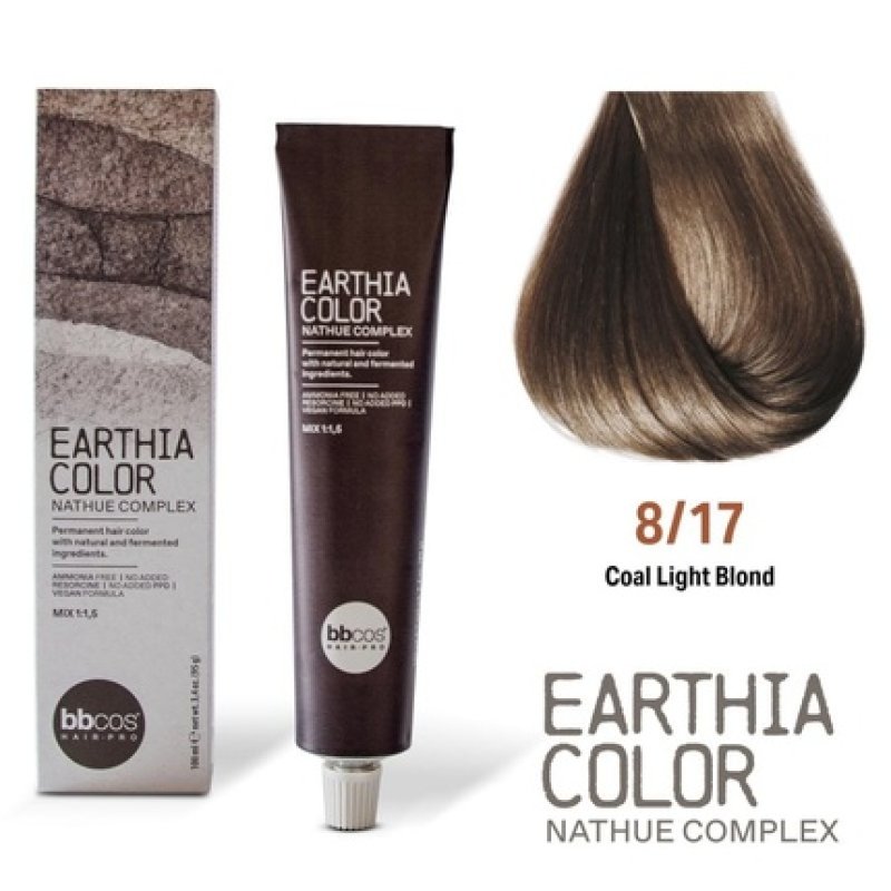 Bbcos Earthia Color Nathue Complex 821 Violet Ash Light Blond 100ml