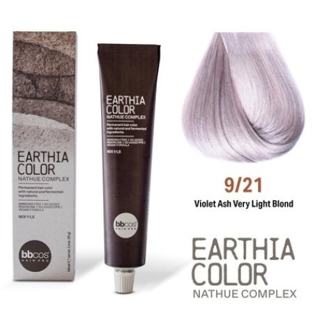 Bbcos Earthia Color Nathue Complex 921 Violet Ash Very Light Blond 100ml