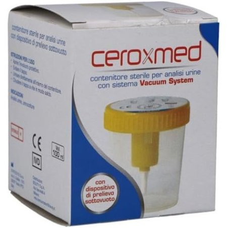 Ceroxmed Urine Container with Vacuum System 100ml