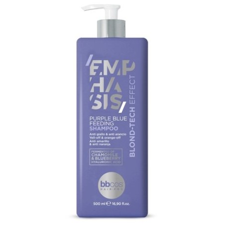 Bbcos Emphasis Blondtech Purple Blue Feeding Shampoo 500ml