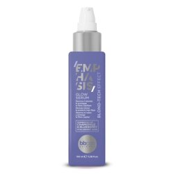 Bbcos Emphasis Blondtech Purple Blue Glow Serum 100ml Hair Treatment