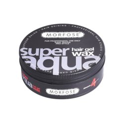 Morfose Hair Aqua Gelwax Super Black 150ml Perfect For Styling And Holding Your Hair