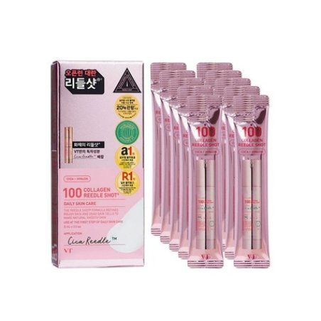 STOCKICX2 - Vt Cosmetics 100 Collagen Reedle Shot 2ml X 10 Pieces