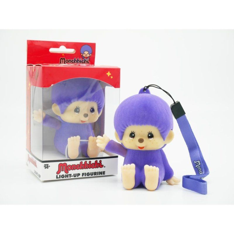 MONCCHICHI - Figurine Lila Lumineuse LED 9cm