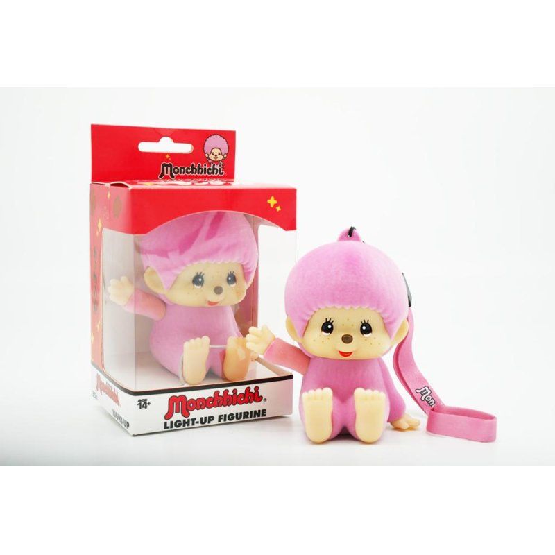 MONCCHICHI - Figurine Rose Lumineuse LED 9cm