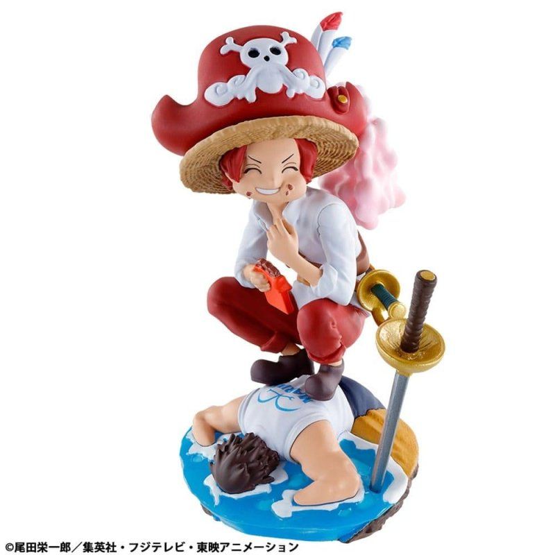 ONE PIECE - Logbox Re Birth Wano Kuni - Set 4 Statuettes Petitrama 9cm