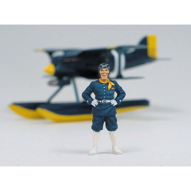 PORCO ROSSO - R3C-0 Hydravion Curtis - Model Kit à peindre 1/48