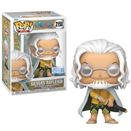 ONE PIECE - POP Animation N° 2150 - Silvers Rayleigh Avec Chase