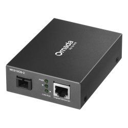 TP-Link Omada MC212CS-20 network media converter 1000 Mbit/s 1550 nm Single-mode Black