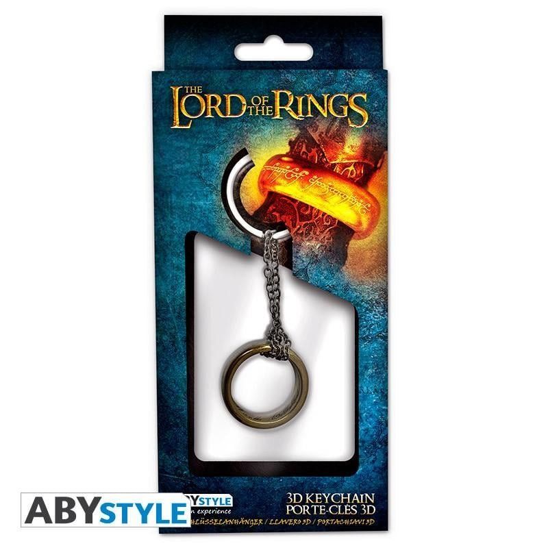 LORD OF THE RINGS - Keyring Metal 3D - Anneau