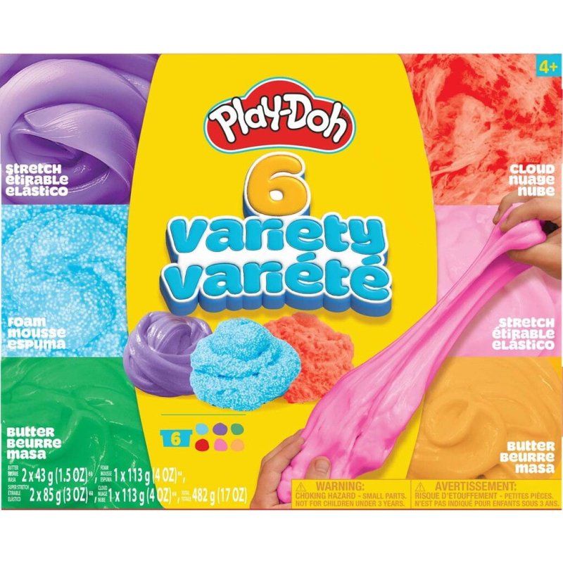 Play Doh - Multi Variety Box 6 Pack - (334-233954)