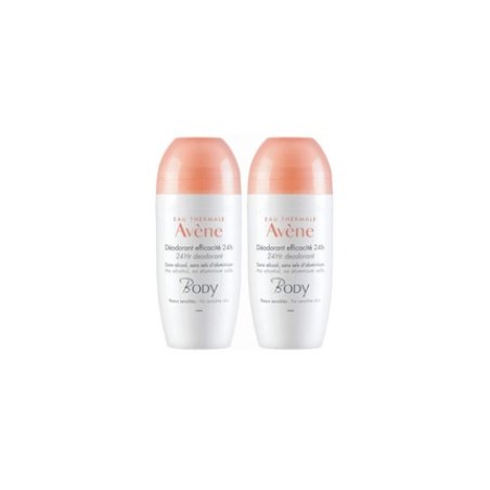 Avene Body Duo Roll-On Regular Deodorant 50ml