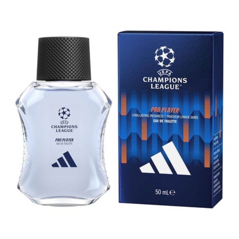Adidas UEFA Champions League Pro Player Edition Eau De Toilette 50ml