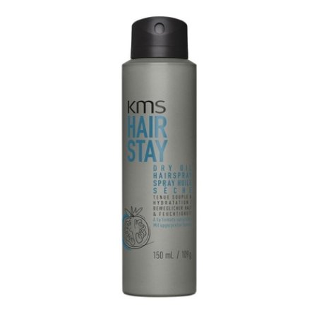 Kms Hairstay Dry Oil Spray 150ml Lightweight Hair Oil For Styling