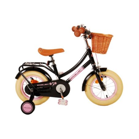 Volare - Children's bicycle 12 - Excellent w/ basket Black (51224)