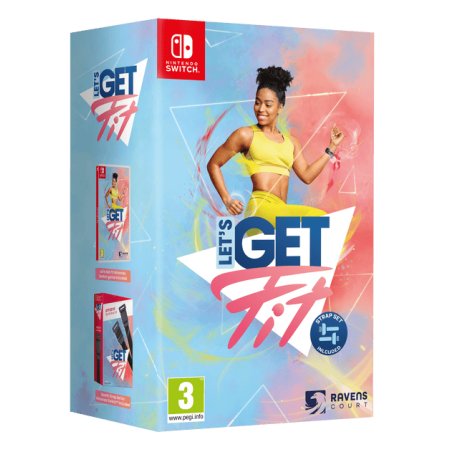 Let's Get Fit Includes Joy Con Straps