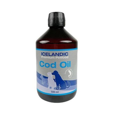 IcelandPet - Cod oil - 500 ml - (i025)