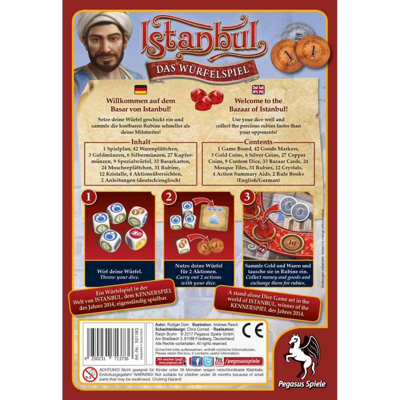 Pegasus Spiele 55118G board/card game