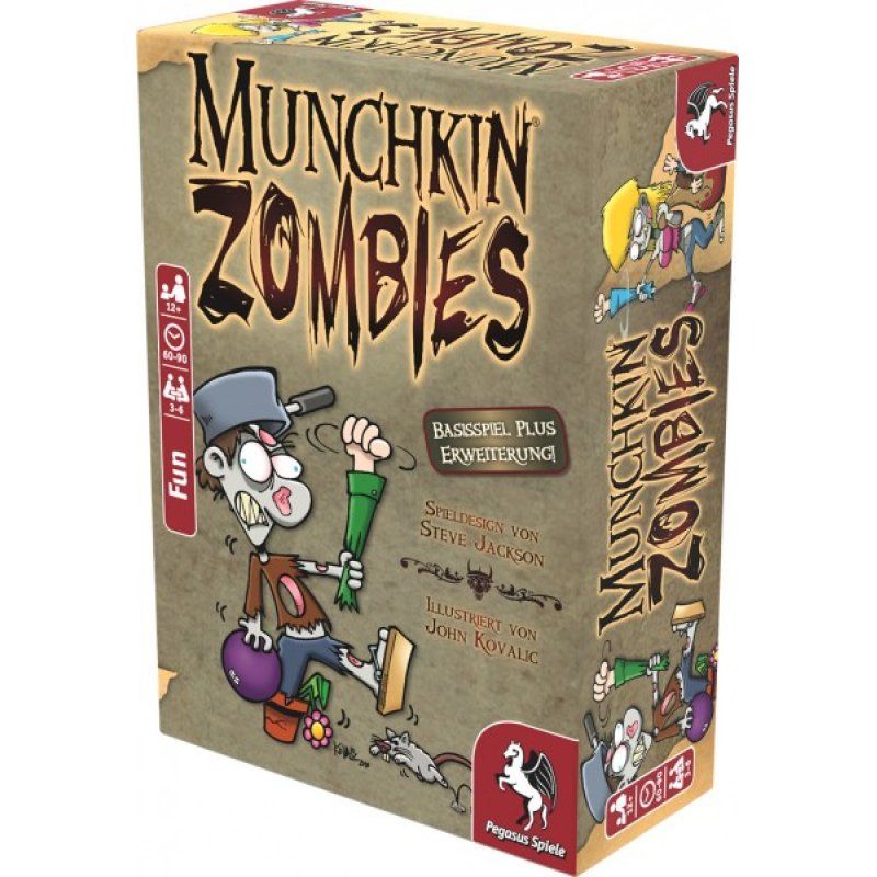 Pegasus Spiele Munchkin Zombies 1 2 Card Game Tactical