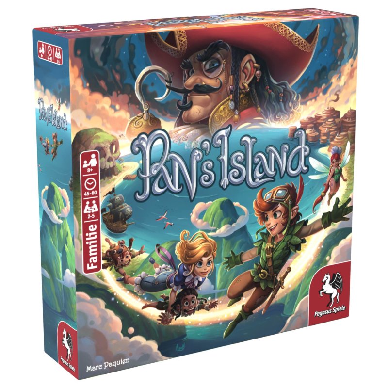 Pegasus Spiele Pan's Island 60 min Board game Multi-genre
