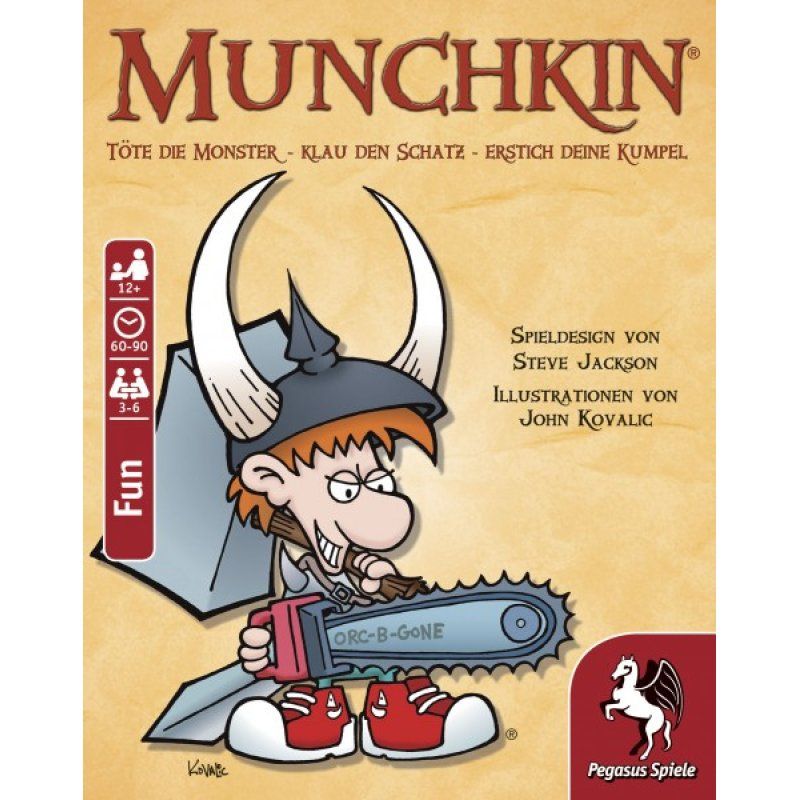 Pegasus Spiele Munchkin Jeu de cartes Tactique